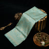 Handloom Banarasi Silk Saree in Aqua Green