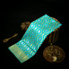 Turquoise Treasure Handloom Banarasi Saree