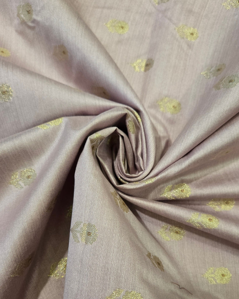 Chanderi Banaras - Soft Rose Pink