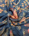 Organza Work - Blue