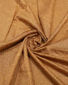 Mul Chanderi ThreadWork - Burnt Orange