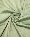 Mul Chanderi ThreadWork - Seafoam Green