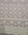 Musleen Embroidery - Soft Dusty Mauve
