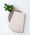 Linen Booti Work - Off-White
