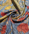 Pen Kalamkari - Dusty Blue