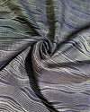 Mashru Banaras - Rich Indigo Blue