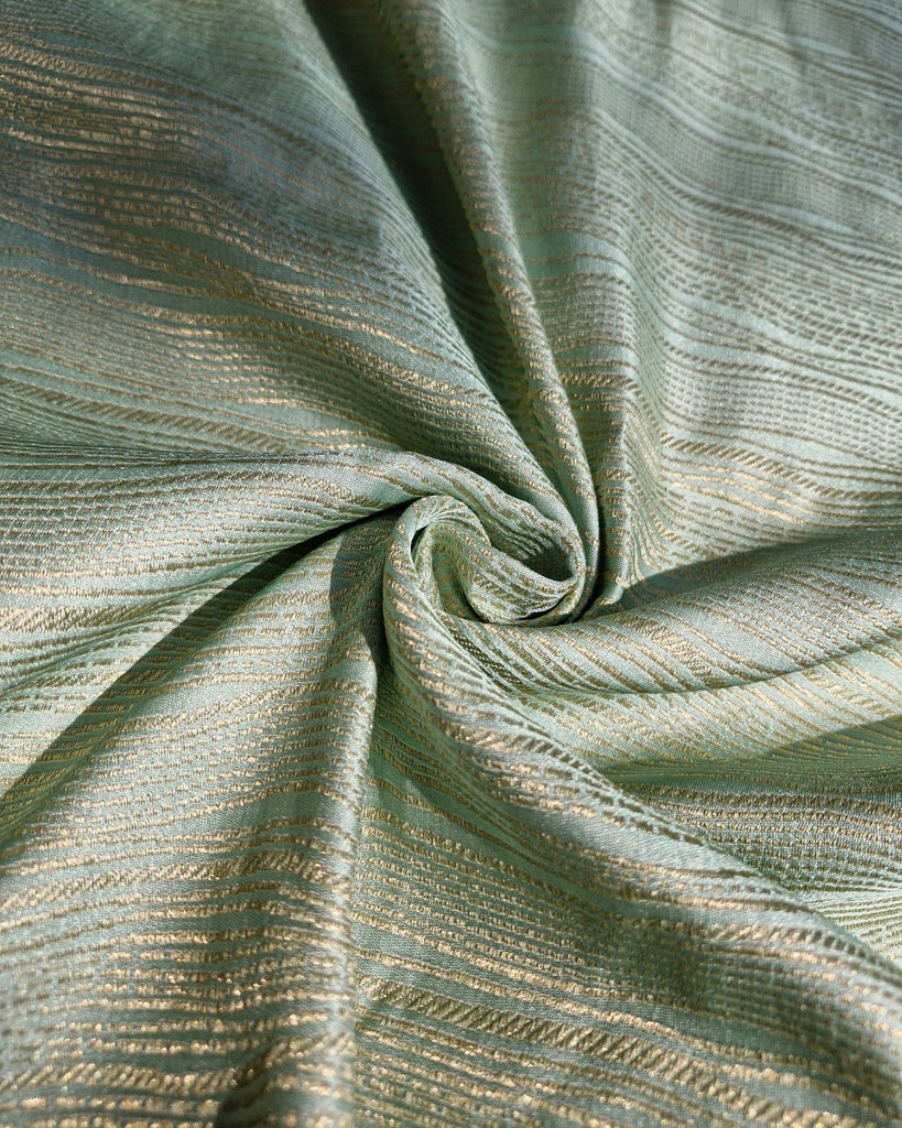 Mashru Banaras - Soft Mint Green