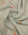 Mul Chanderi - Grey