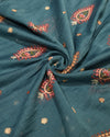Mul Chanderi - Blue