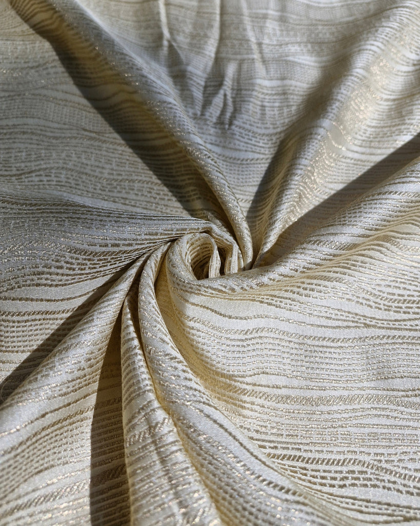 Mashru Banaras - Off-White