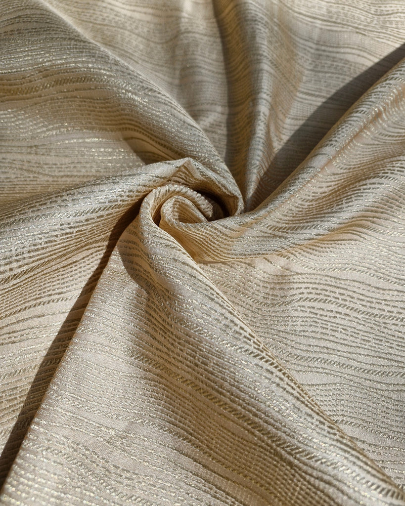 Mashru Banaras - Warm Beige