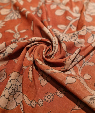 Pen Kalamkari - Rust Orange