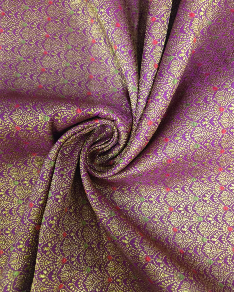 Antique Banaras - Violet