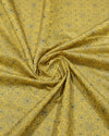 Mul Chanderi Small Work - Mustard Yellow