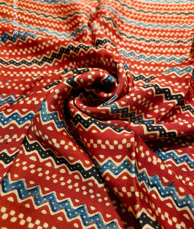 Ajrakh - Red