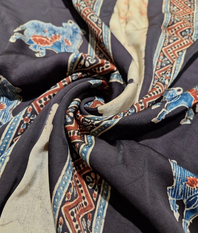 Ajrakh - Dark Indigo