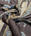 Ajrakh - Dark brown