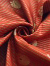 Silk Meenakari Buttas - Orange