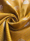 Silk Meenakari Buttas - Yellow