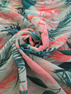 Printed Chiffon - Mint Green