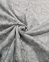 Thread Work Chanderi - Soft Powder Blue