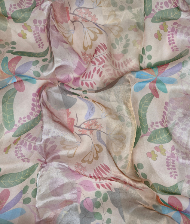 Tissue organza - Light cream