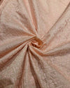 Thread Work Chanderi - Warm Peach