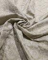Thread Work Chanderi - Soft Beige