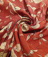Pen Kalamkari - Brick red