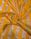 Chanderi Tissue - Mustard Yellow