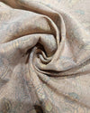 Tissue Printed Kalamkari - Warm Champagne Beige