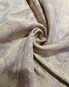 Tissue Printed Kalamkari - Light Golden Beige