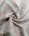 Tissue Printed Kalamkari - Soft Sage Green