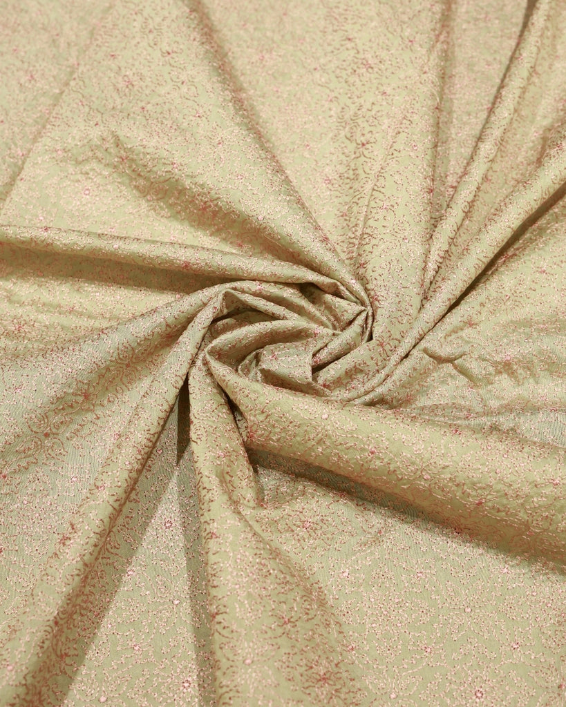 Mul Chanderi Small Work - Champagne Gold