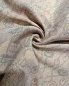 Tissue Printed Kalamkari - Warm Nude-Beige