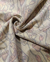 Tissue Printed Kalamkari - Muted Peach