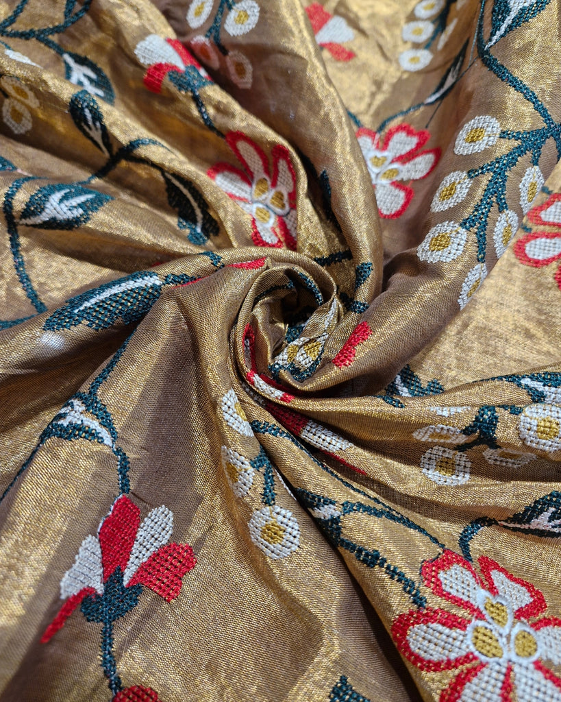 Antique Gold Kanchi Tissue