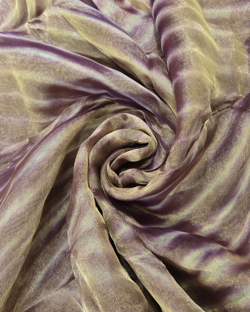 Tissue Aroshi Dye Fabric - Lavender Purple