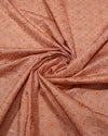 Mul Chanderi Small Work - Soft Peach