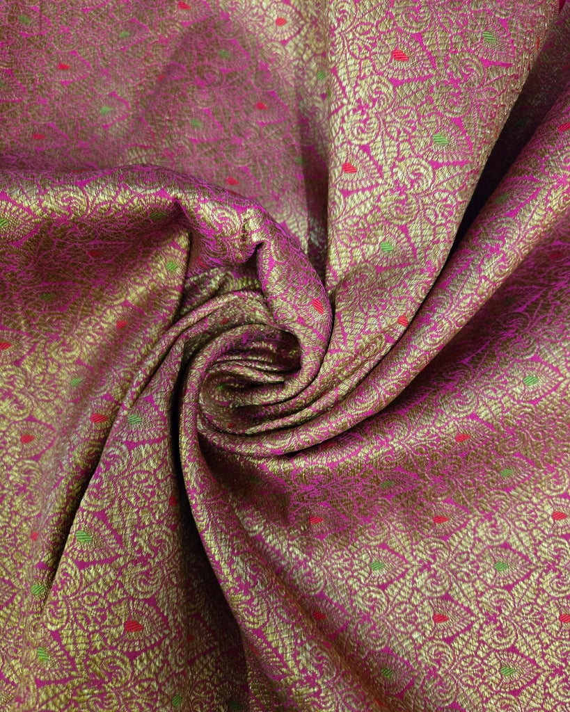 Antique Banaras - Dusty Wine