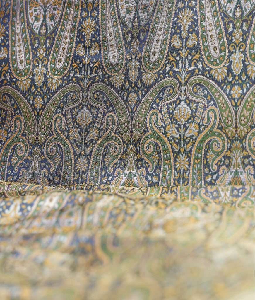 Tanchoi Banaras Deep Green