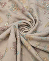 Chiniya Embroidery - Dusty Beige