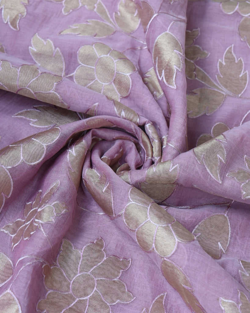 Mul Chanderi - Lavender