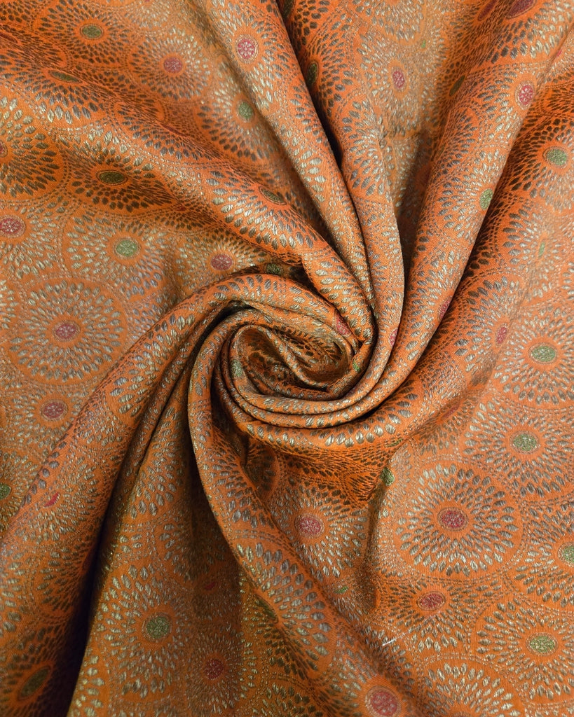 Antique Banaras - Terracotta Orange