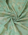 Mul Chanderi - Soft Mint Green