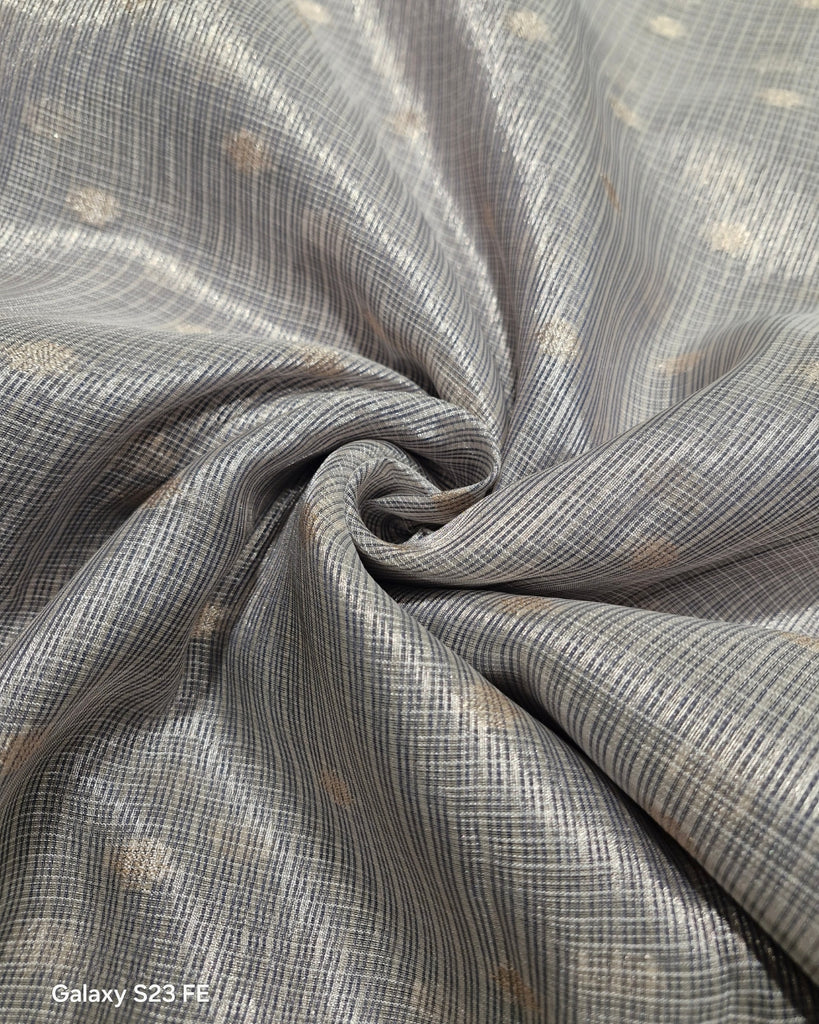 Tissue Kota Checks - Blue.