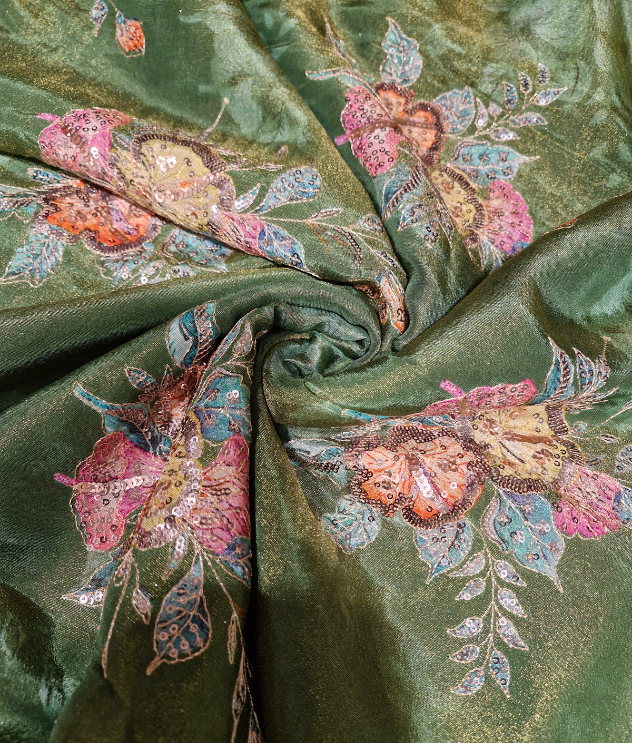 Tissue chiniya sequence - Dark green