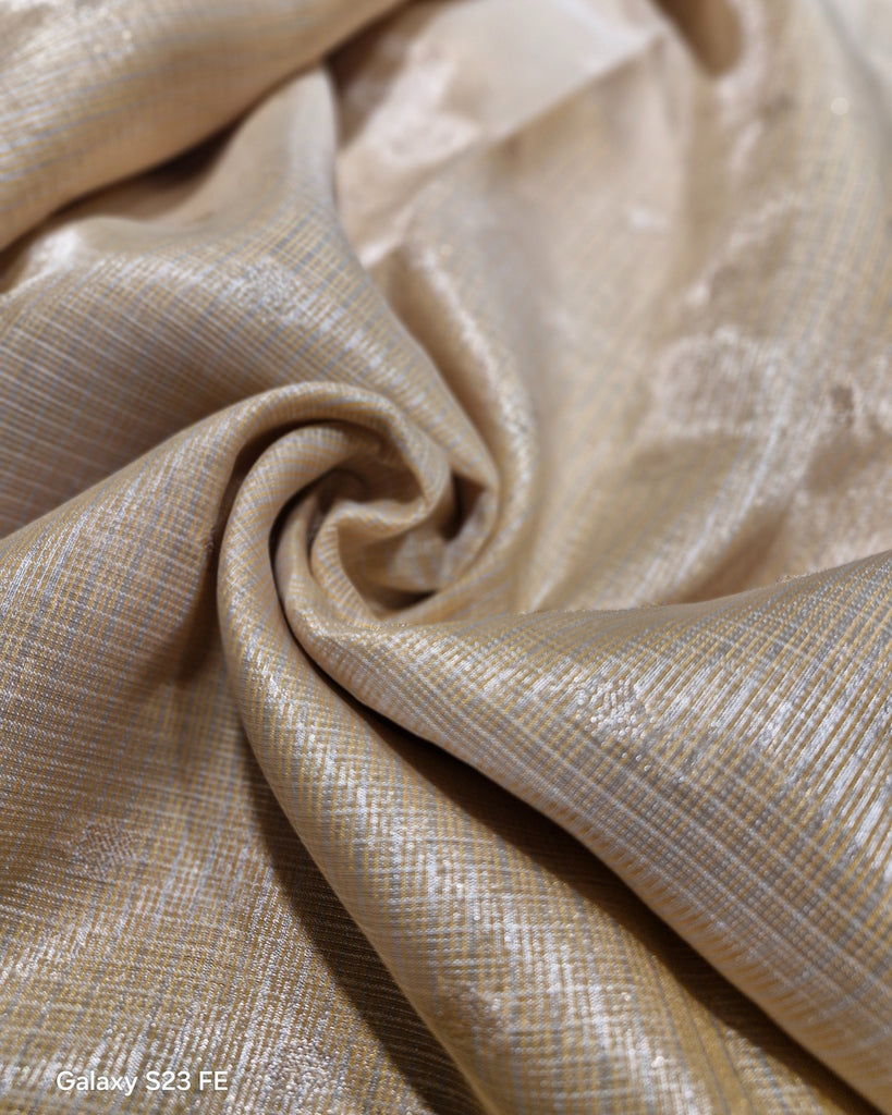 Tissue Kota Checks - Musturd yellow