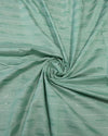 Chanderi Silk Thread Embroidery - Mint green