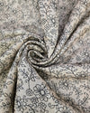 Tussar Black Thread Work
